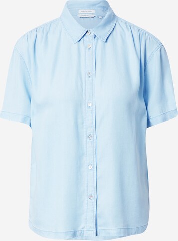 TOM TAILOR Blouse in Blauw: voorkant