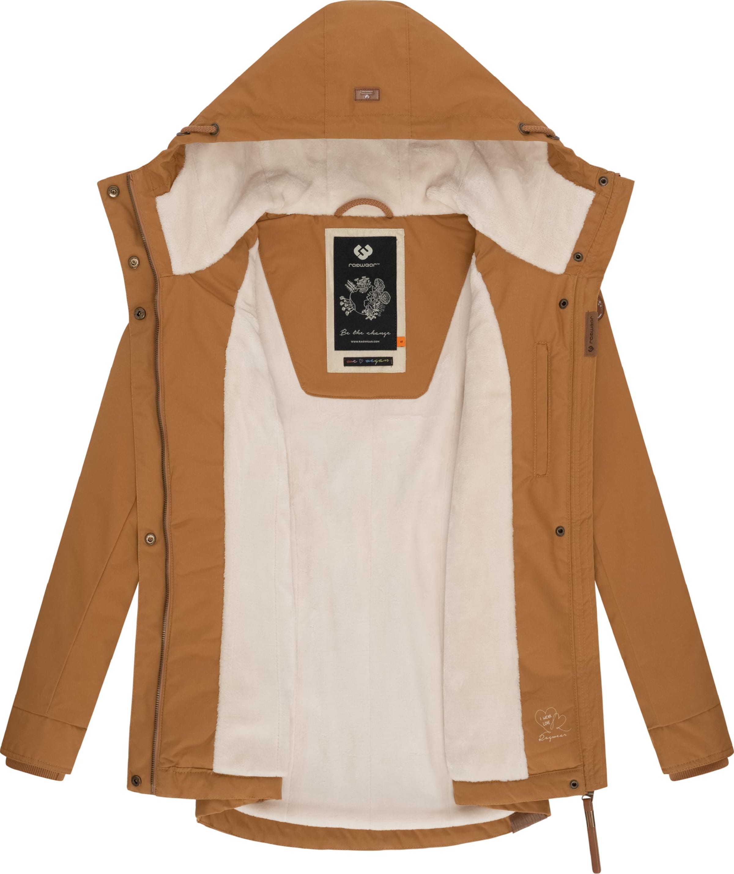 Ragwear Zimná bunda 'Monade' - Béžová