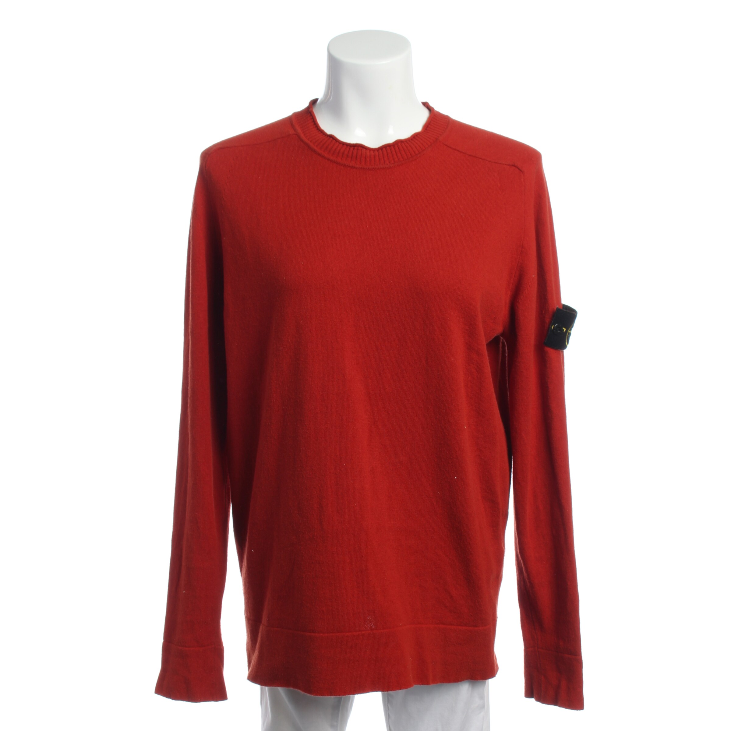 Stone Island Pullover / Strickjacke M in Orange: Vorderseite