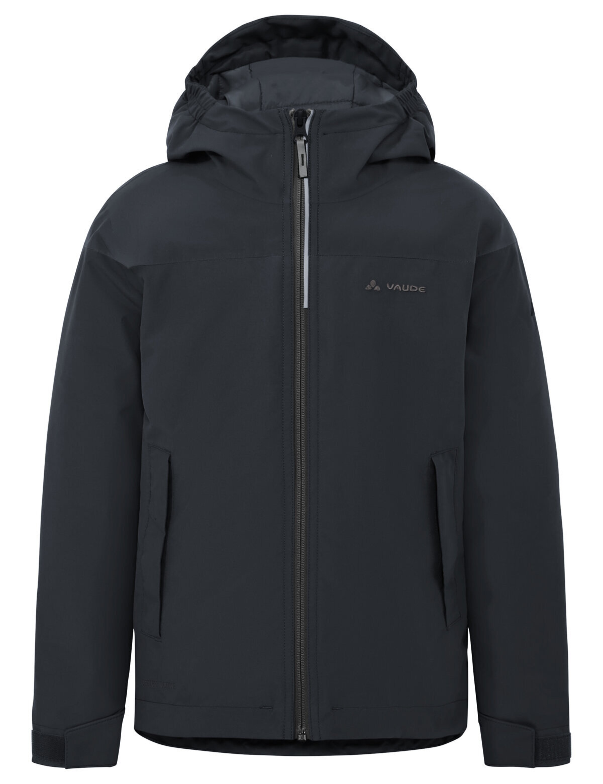VAUDE Outdoorjas 'Lulea' in Zwart: voorkant