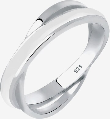 ELLI Ring in Silver: front