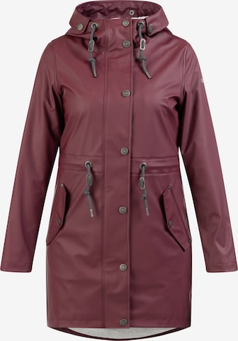 Usha Raincoat in Red: front