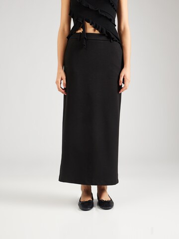 OBJECT Spódnica 'LISA' w kolorze czarny: przód