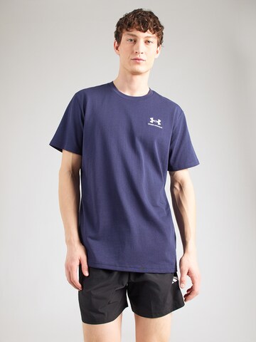 UNDER ARMOUR Sportshirt in Blau: Vorderseite