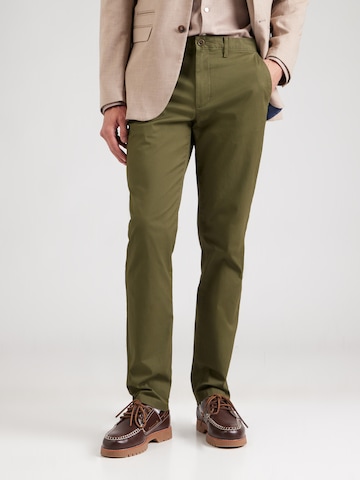 Regular Pantalon chino 'DENTON' TOMMY HILFIGER en vert : devant
