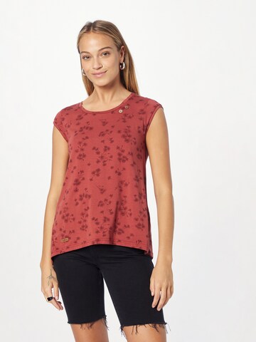 Ragwear - Camiseta 'DOMINNICA' en rojo: frente