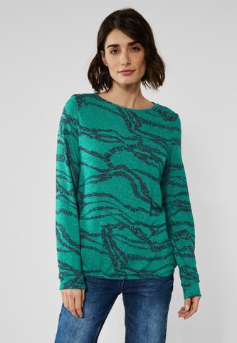 CECIL Shirt in Groen: voorkant