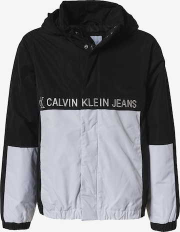 Calvin Klein Jeans Übergangsjacke in Schwarz: predná strana