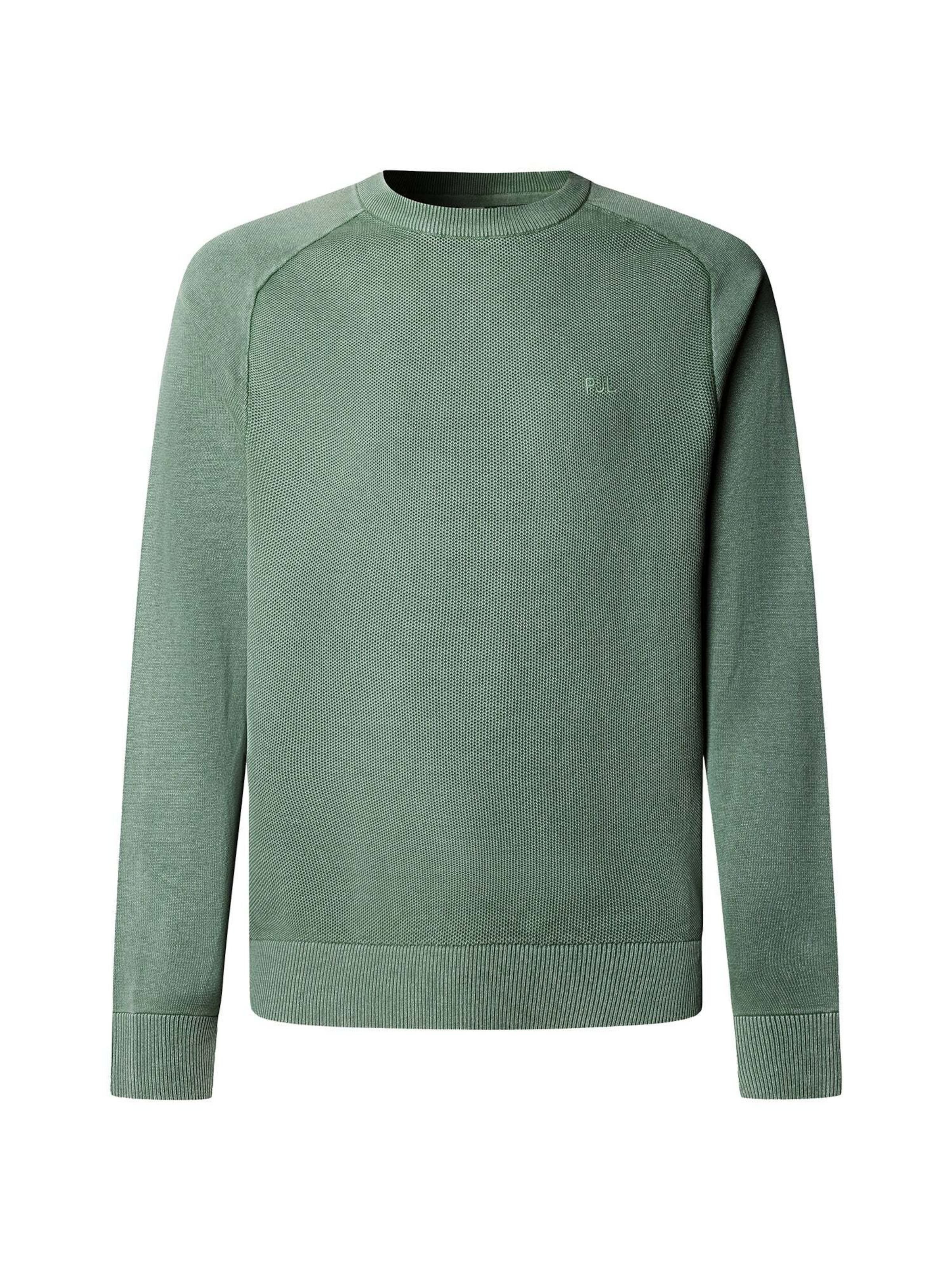 Pullover 'FLEET' di Pepe Jeans in verde: frontale