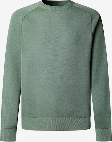 Pullover 'FLEET' di Pepe Jeans in verde: frontale