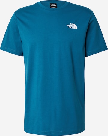 Maglietta 'REDBOX' di THE NORTH FACE in blu: frontale