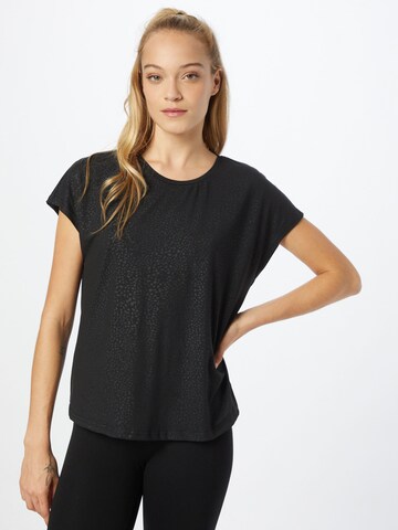 ONLY PLAY Funktionsshirt 'Amaru' in Schwarz: Vorderseite
