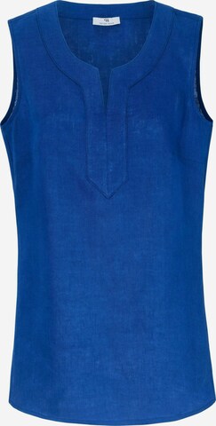 Peter Hahn Top in Blauw: voorkant