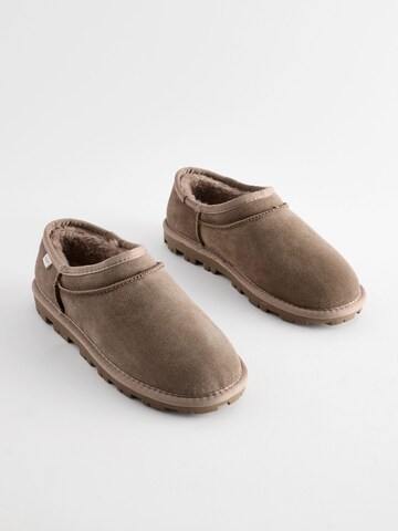 Pantoufle Next en marron