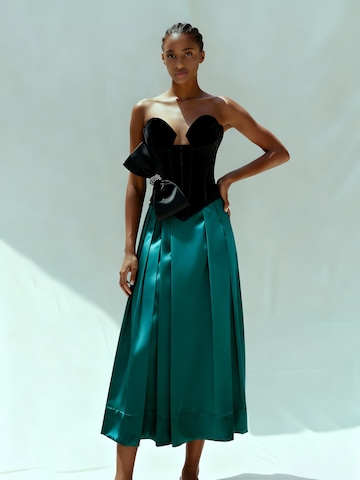 acob a porter Skirt in Green: front