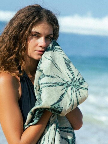 woodsandwaves Strandtuch 'Ethno Fusion' in Blau