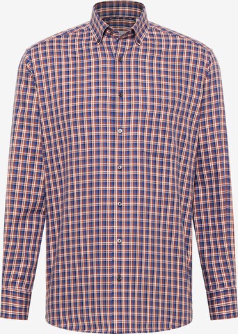 ETERNA Regular fit Button Up Shirt in Orange: front