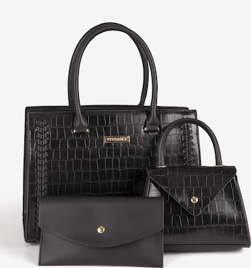 Vivisence Handtas 'T0011' in Zwart: voorkant