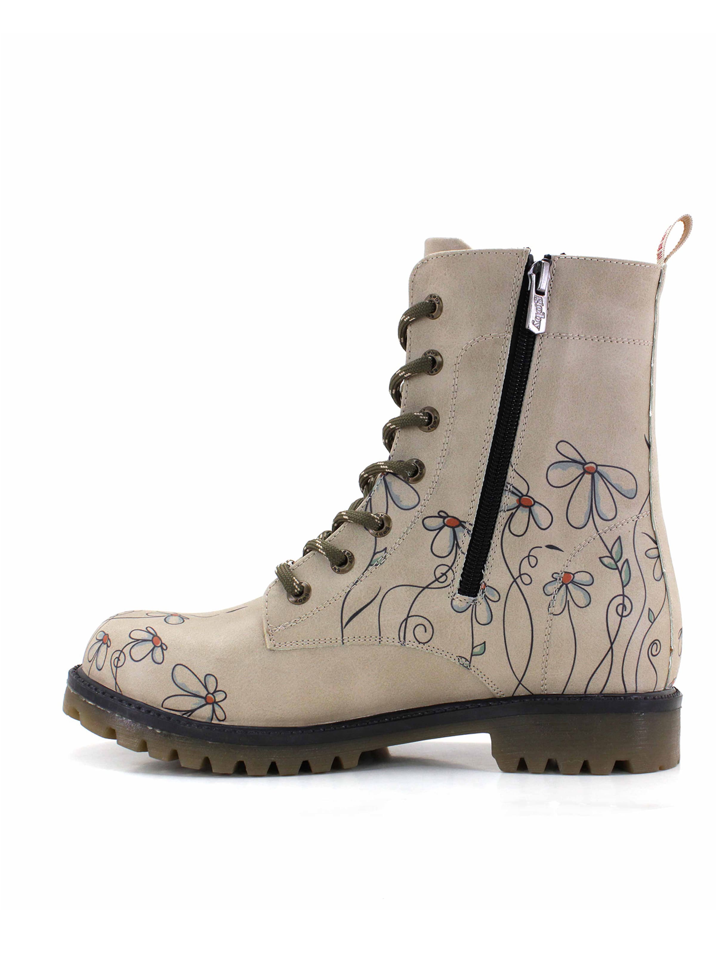 Goby Schnürstiefel 'Goby MAT146'‌‌‌‌‌ in Beige