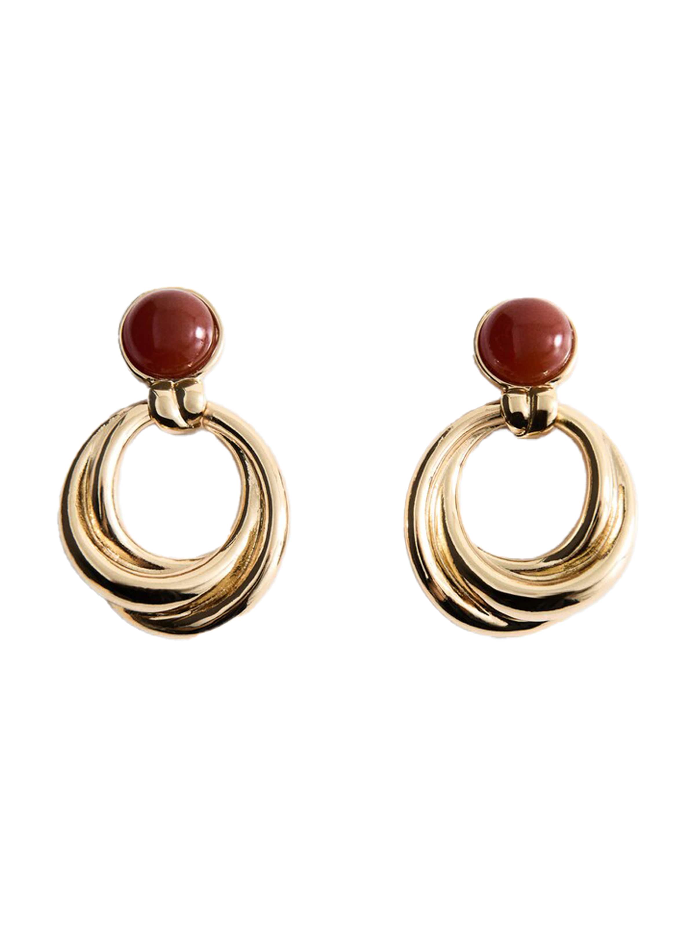 MANGONaušnice 'SALOME' - zlatna boja: prednji dio