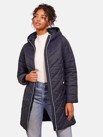 Friends Like These Between-Seasons Coat in Blue: front