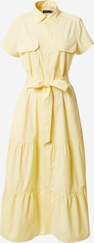 Robe-chemise Polo Ralph Lauren en jaune : devant