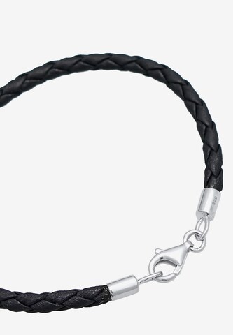 Nenalina Armband 'Geflochten' in Schwarz