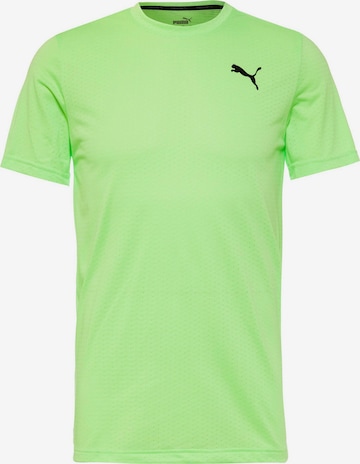 PUMA قميص عملي بلون أخضر: الأمام