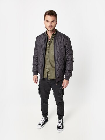 INDICODE JEANS Jacke 'Ichnos' in Grau