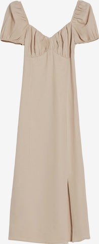 Bershka Kleid in Beige: predná strana