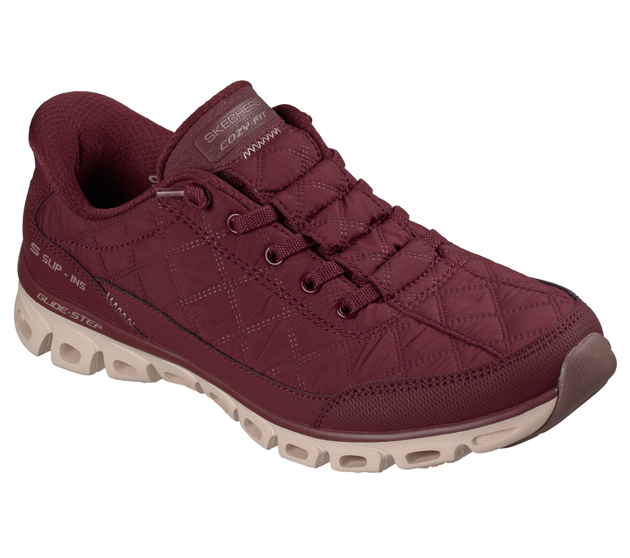 SKECHERS Slip-Ons in Red