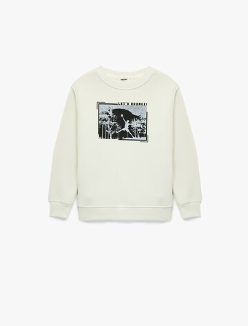 Koton Sweatshirt in White: front