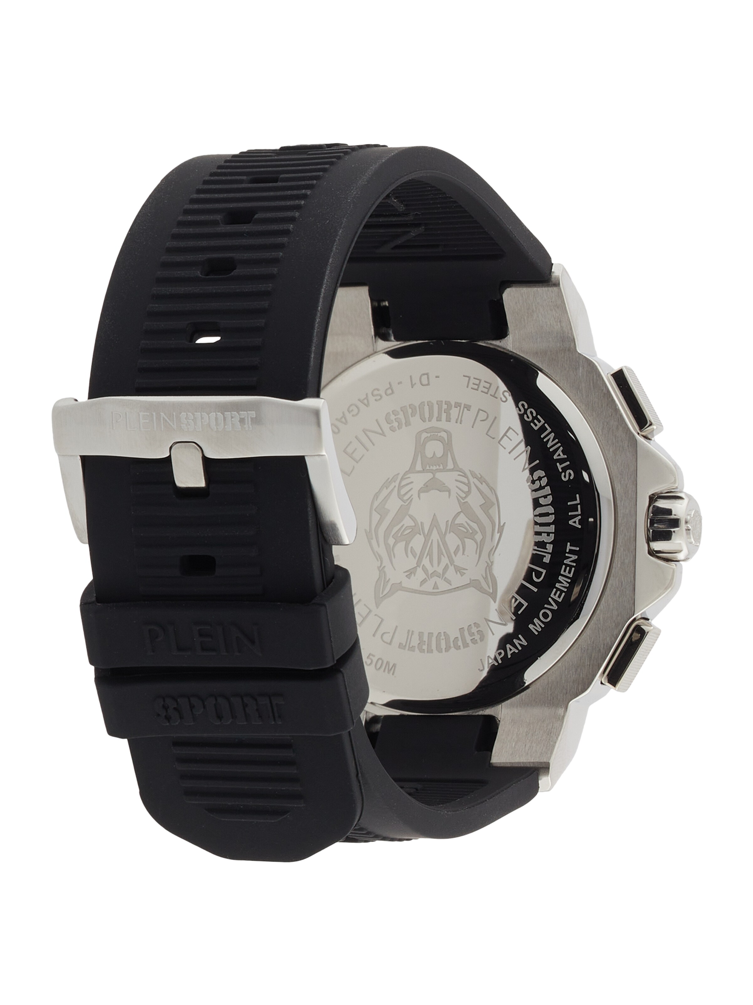 Plein Sport Analogt ur 'TITAN' i sort