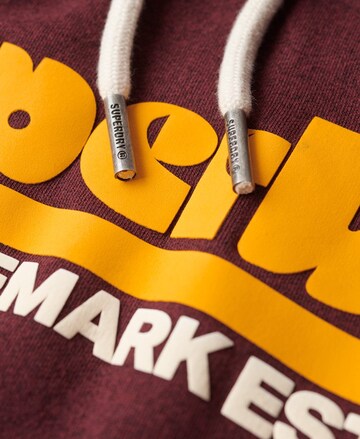 Superdry Sweatshirt in Rot