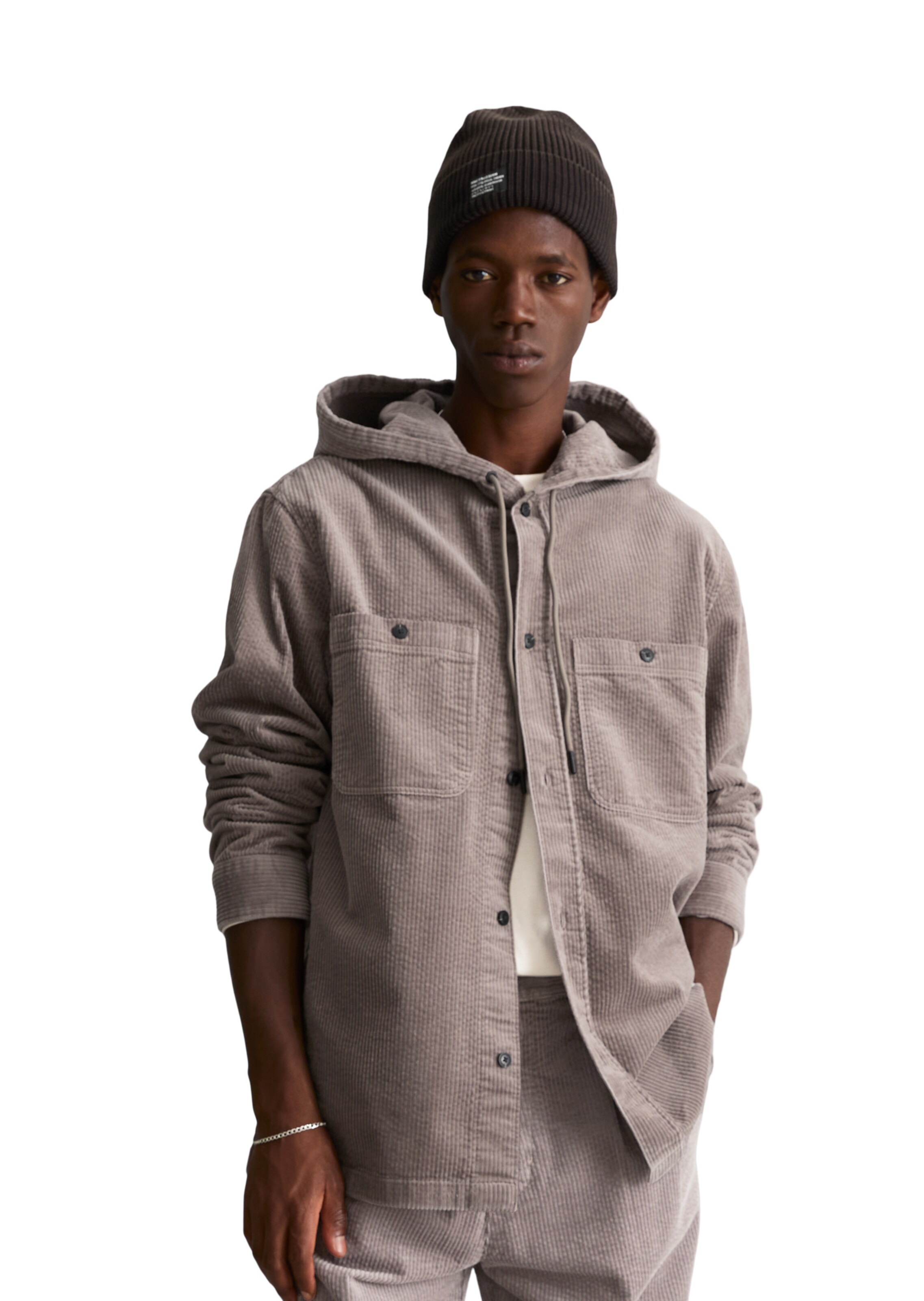 Marc O'Polo DENIM Between-Season Jacket in Brown: front