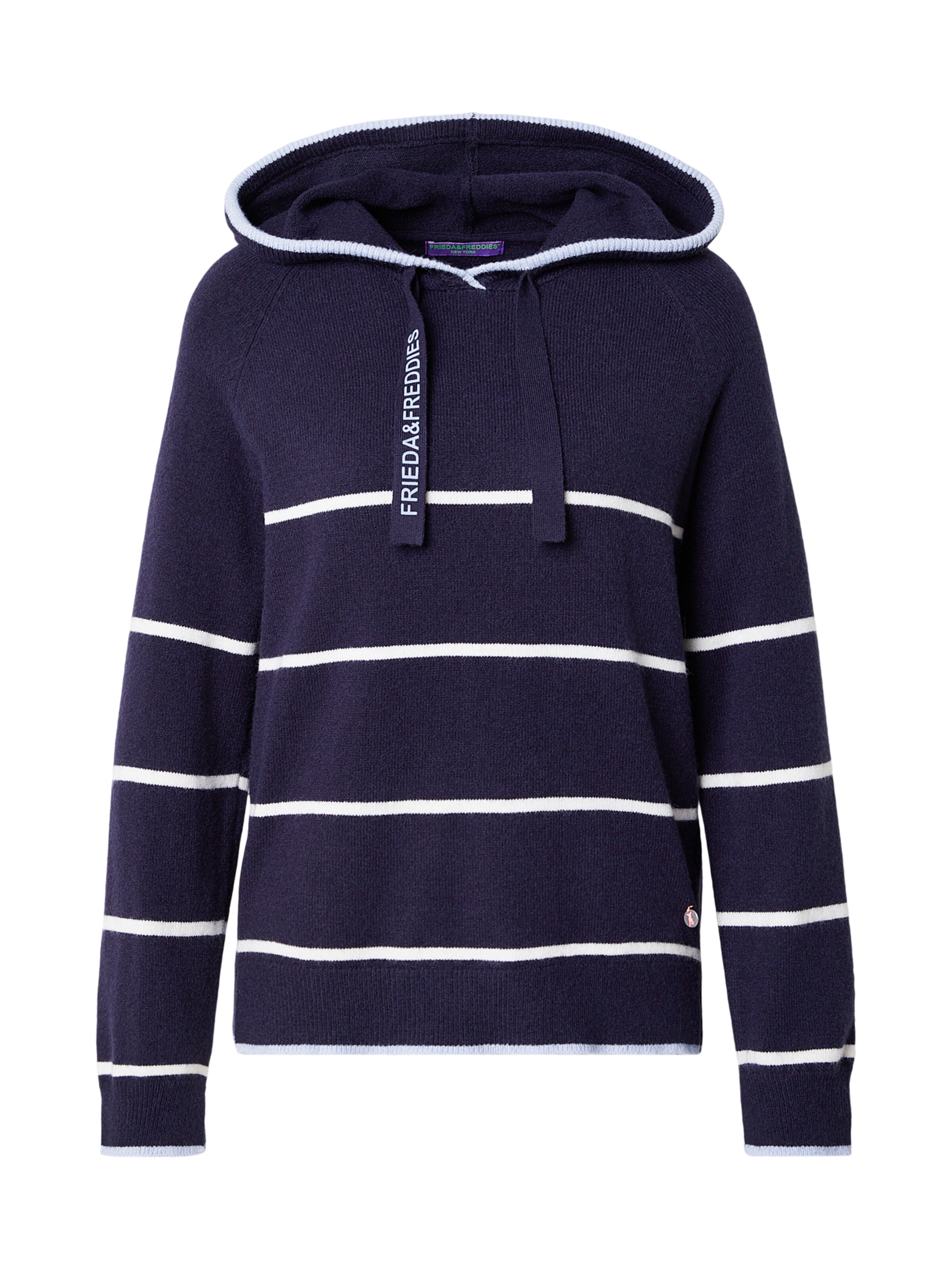 Frieda & Freddies NY Pullover in Blau: Vorderseite