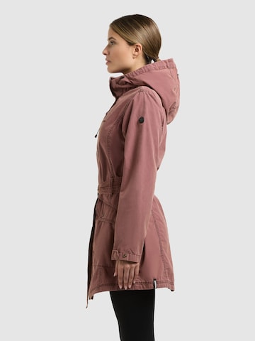 khujo Jacke 'Prea' in Rot