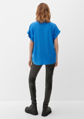 Camicia da donna di QS in blu