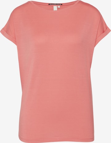 QS T-Shirt in Orange: Vorderseite