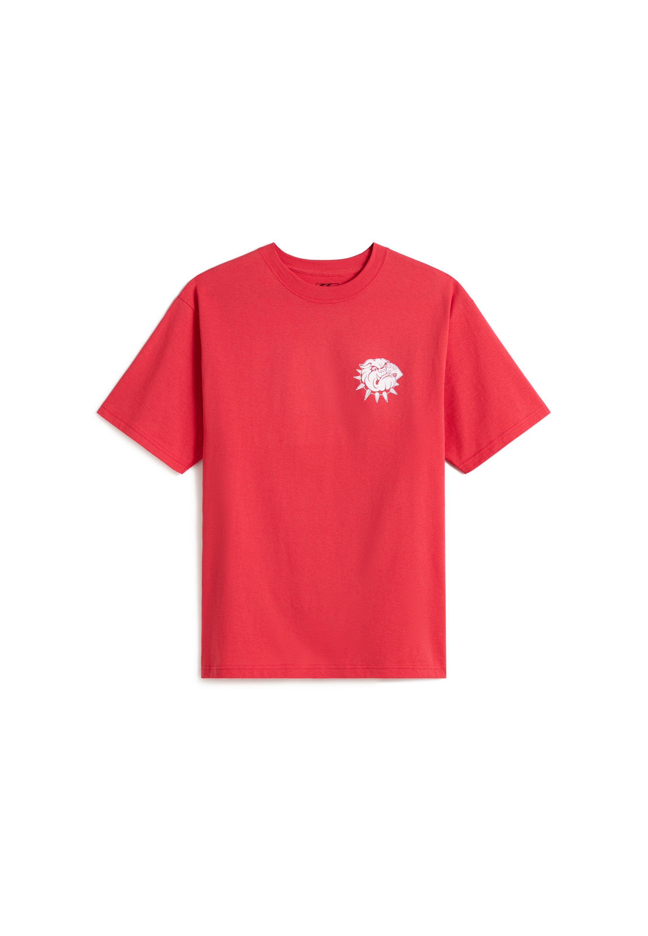 VANS Shirt 'Bully Tee' in Rood