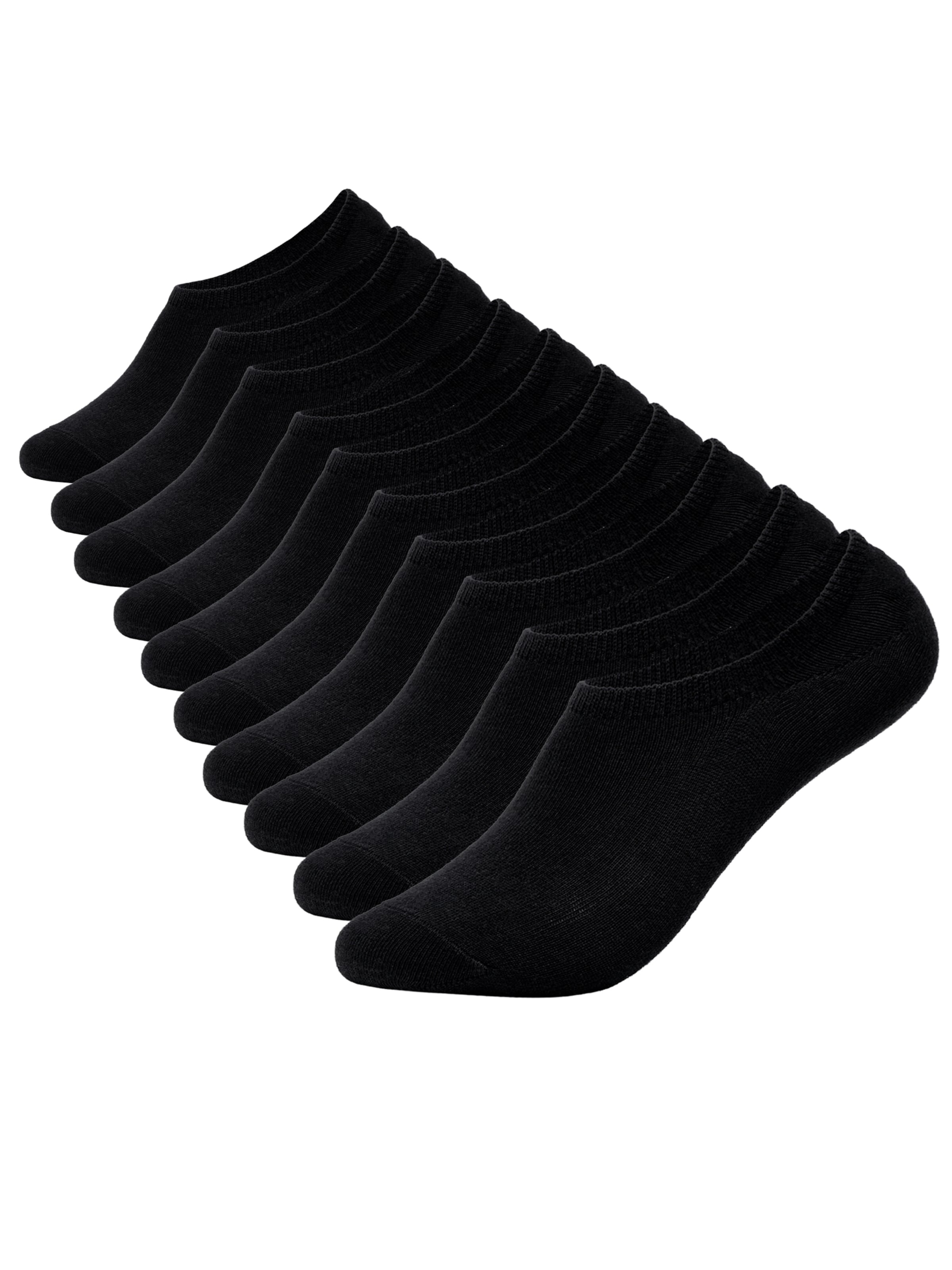 Occulto Ankle Socks 'Solana' in Black: front