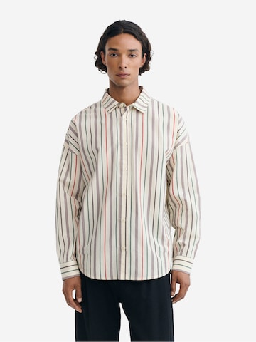 Thinking MU Comfort Fit Hemd 'STEFFI' in Weiß: Vorderseite