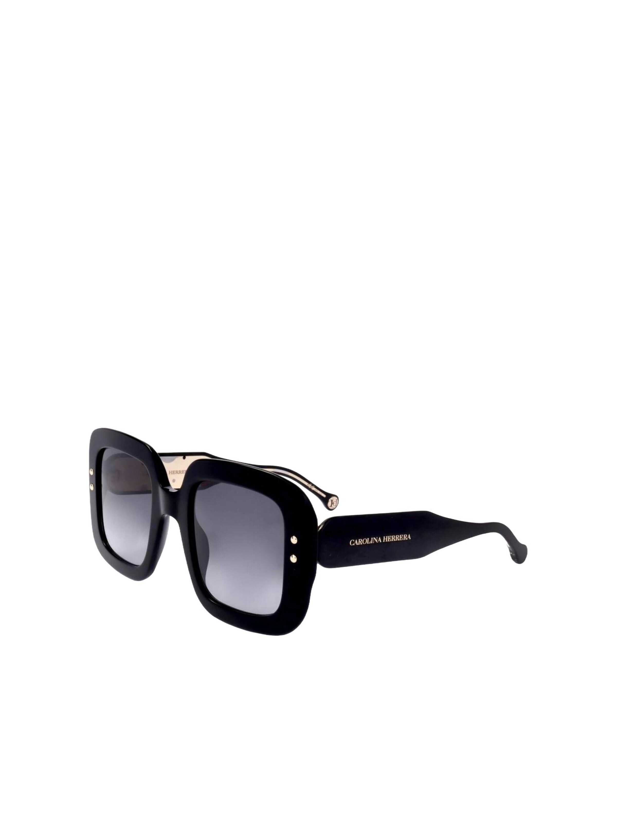 Carolina Herrera Zonnebril 'CH 0010/S' in Zwart: voorkant