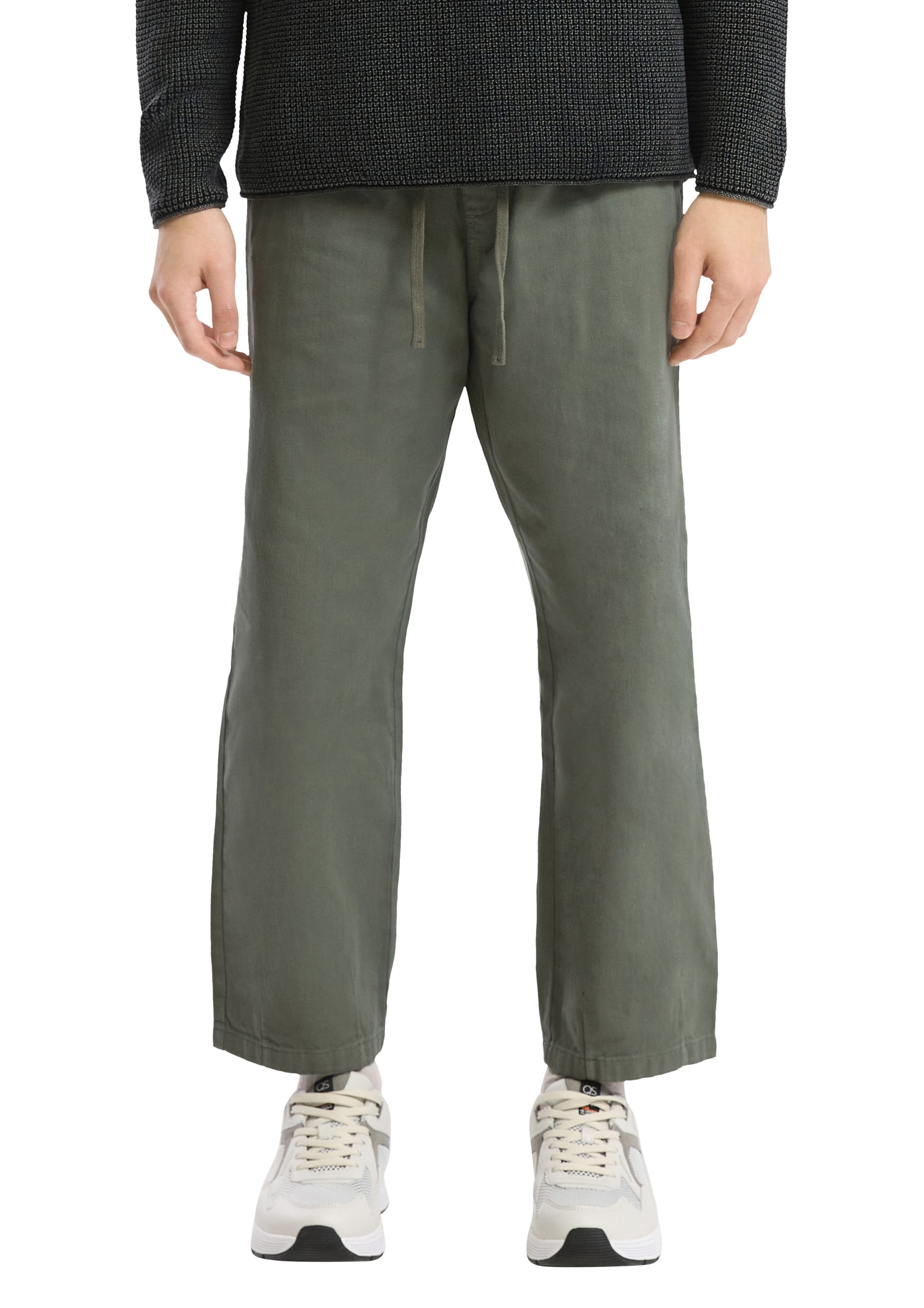 Loosefit Pantalon QS en vert : devant