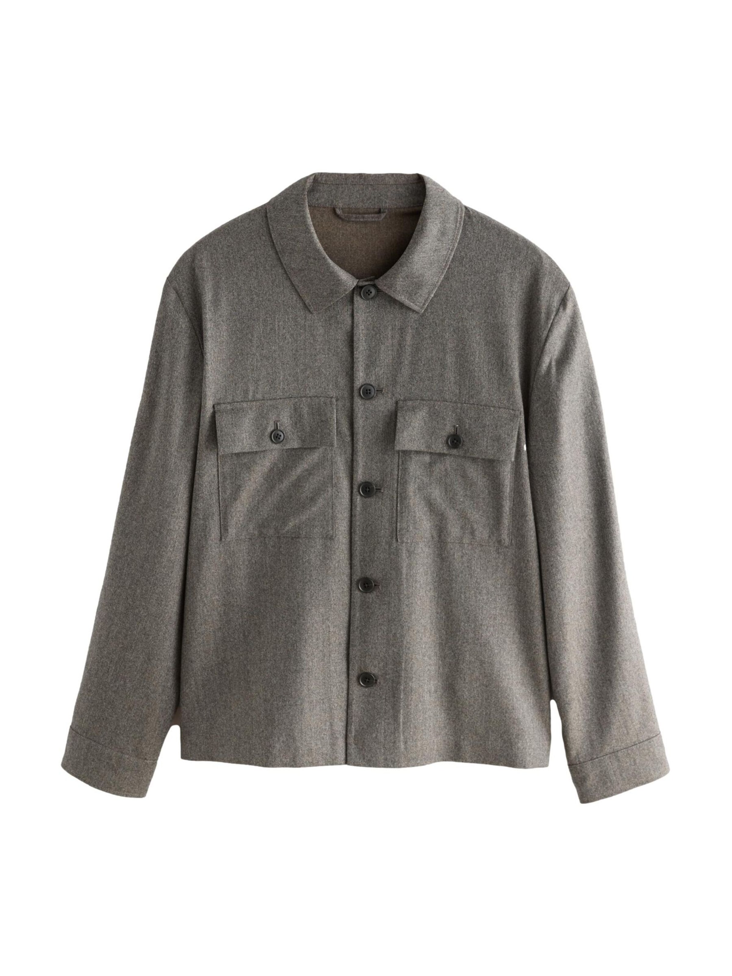 Veste mi-saison Next en gris : devant