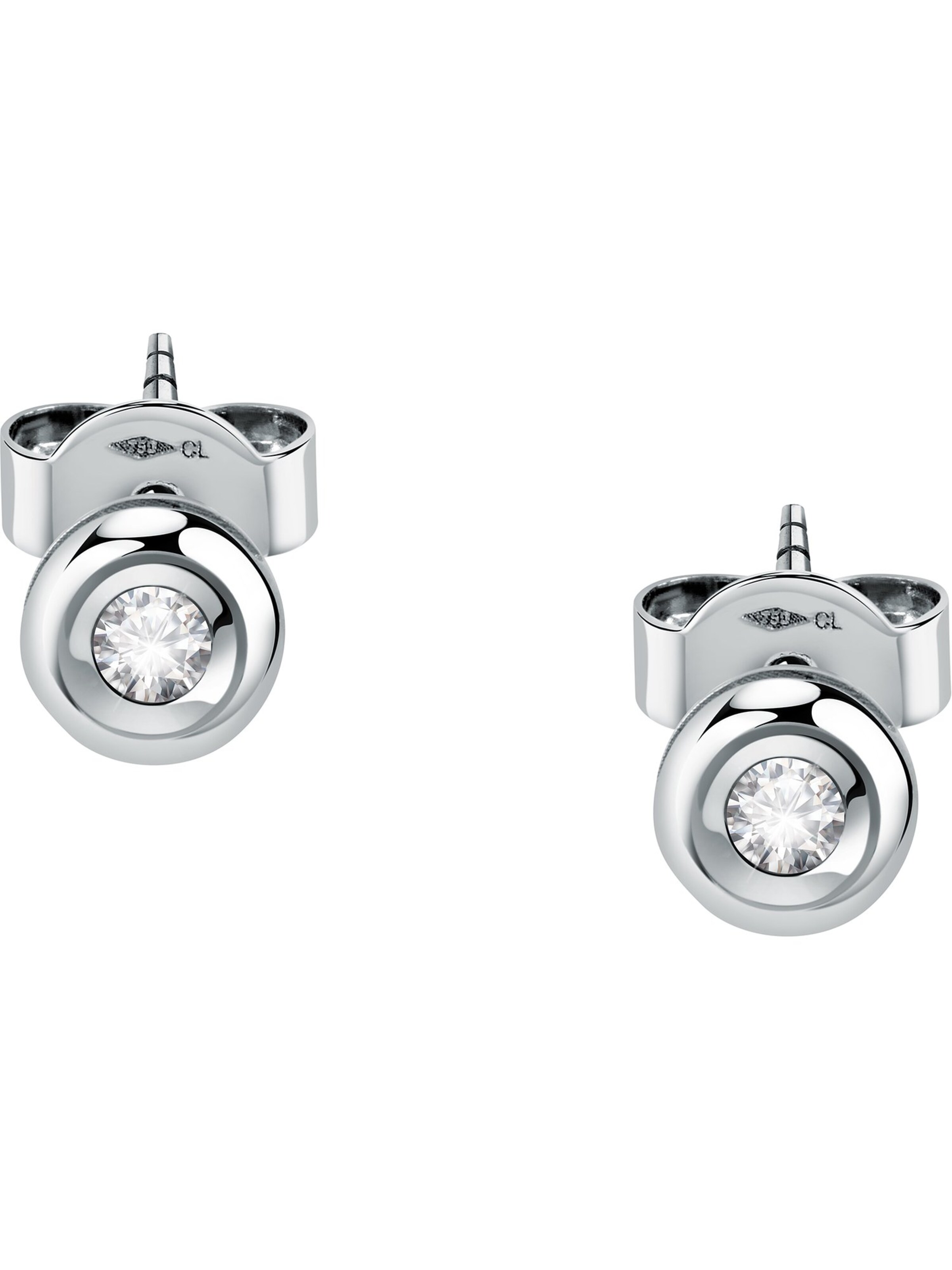 CHRIST Ohrringe in Silber