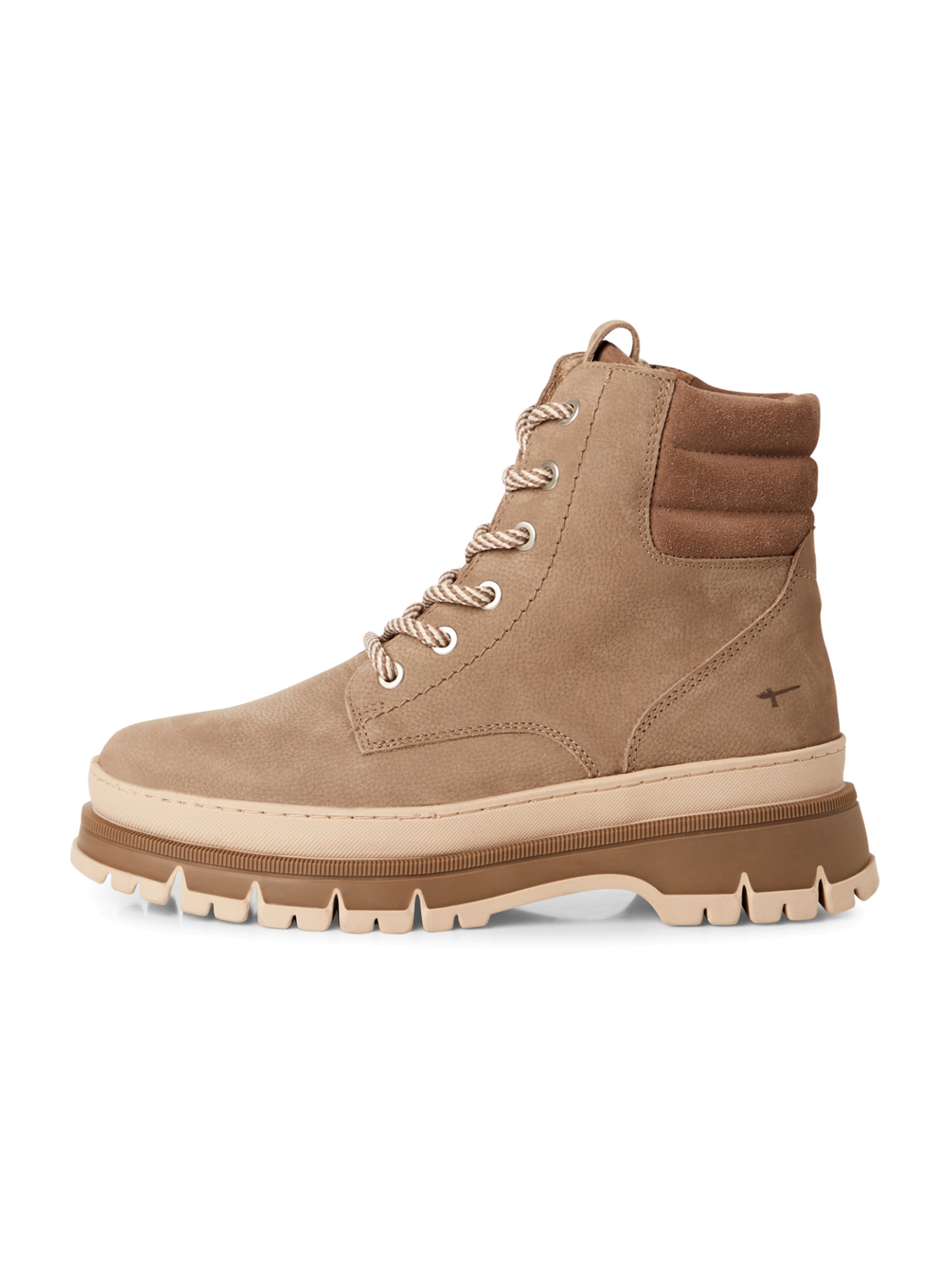 Tamaris - Botines con cordones en marrón