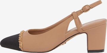 Lipsy Slingback pumps in Beige: front