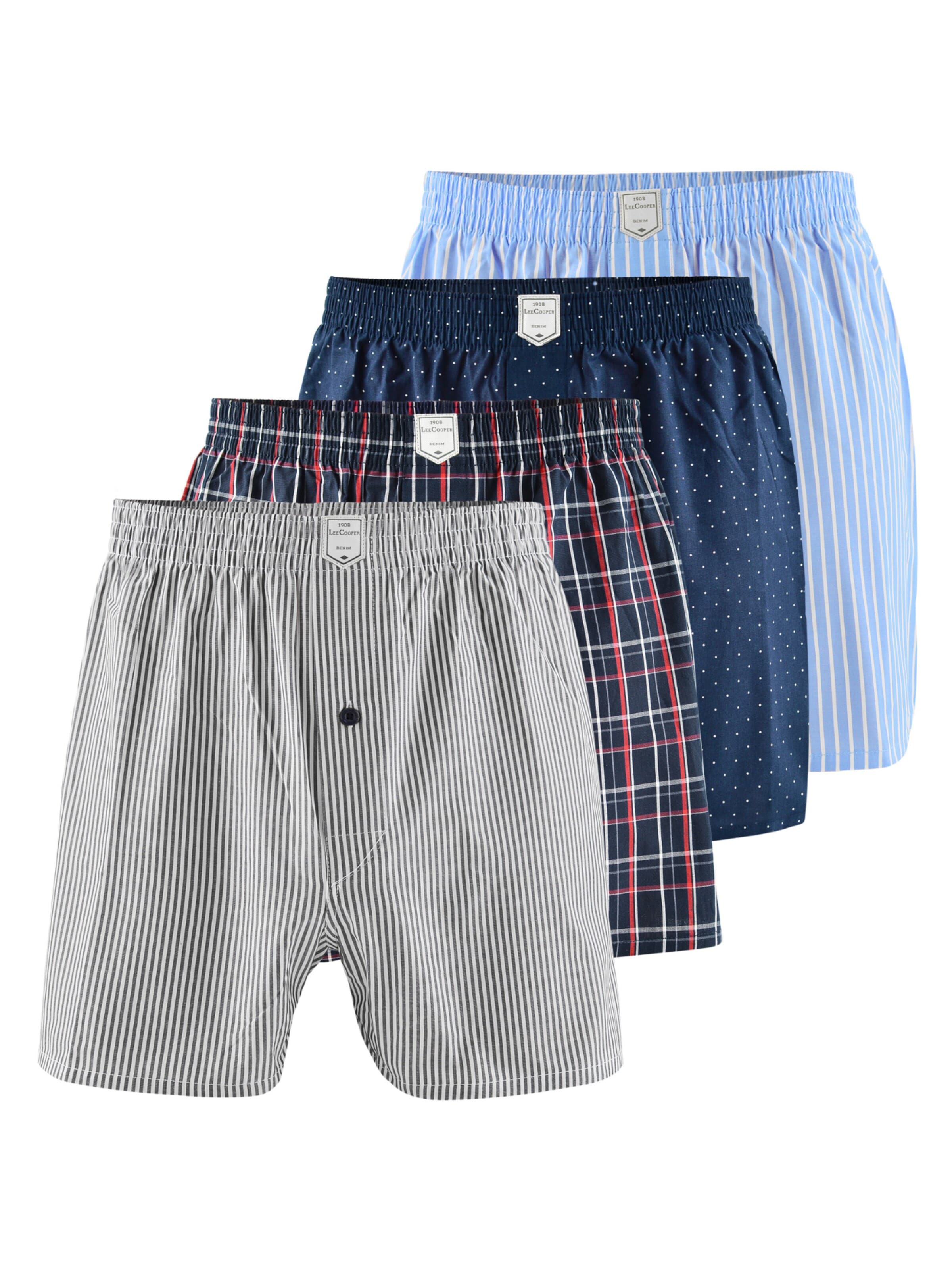 Lee Cooper Boxer shorts in Grey: front