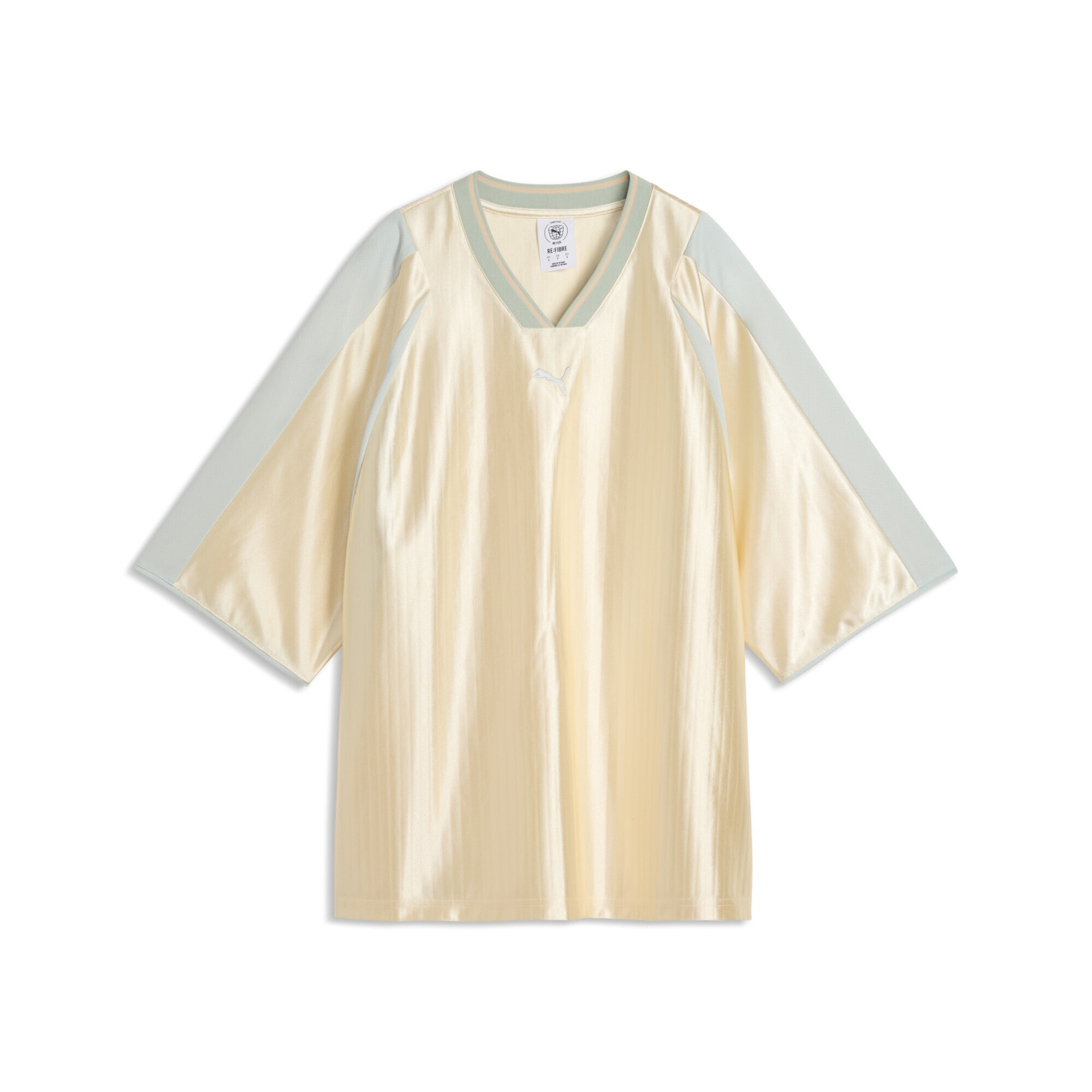 PUMA Shirt 'T7 ' in Geel: voorkant